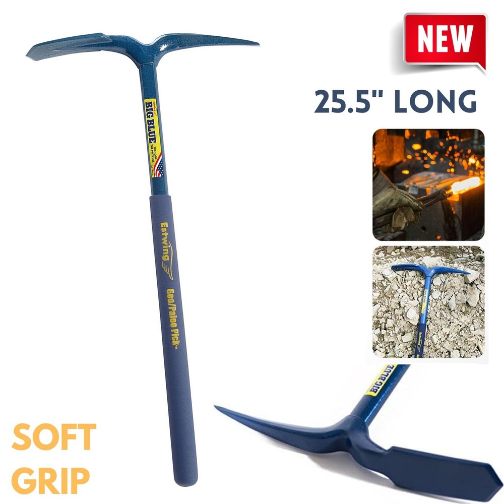 Fossil Rock Hunting Striking Tool Geological Pick Rock Hound Root Remove Digging