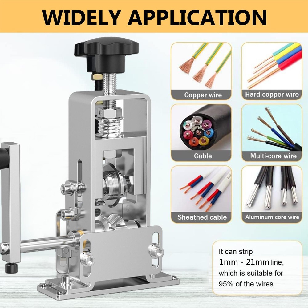 Manual Wire Stripping Machine Drill Powered Copper Wire Peeler Wire Stripper