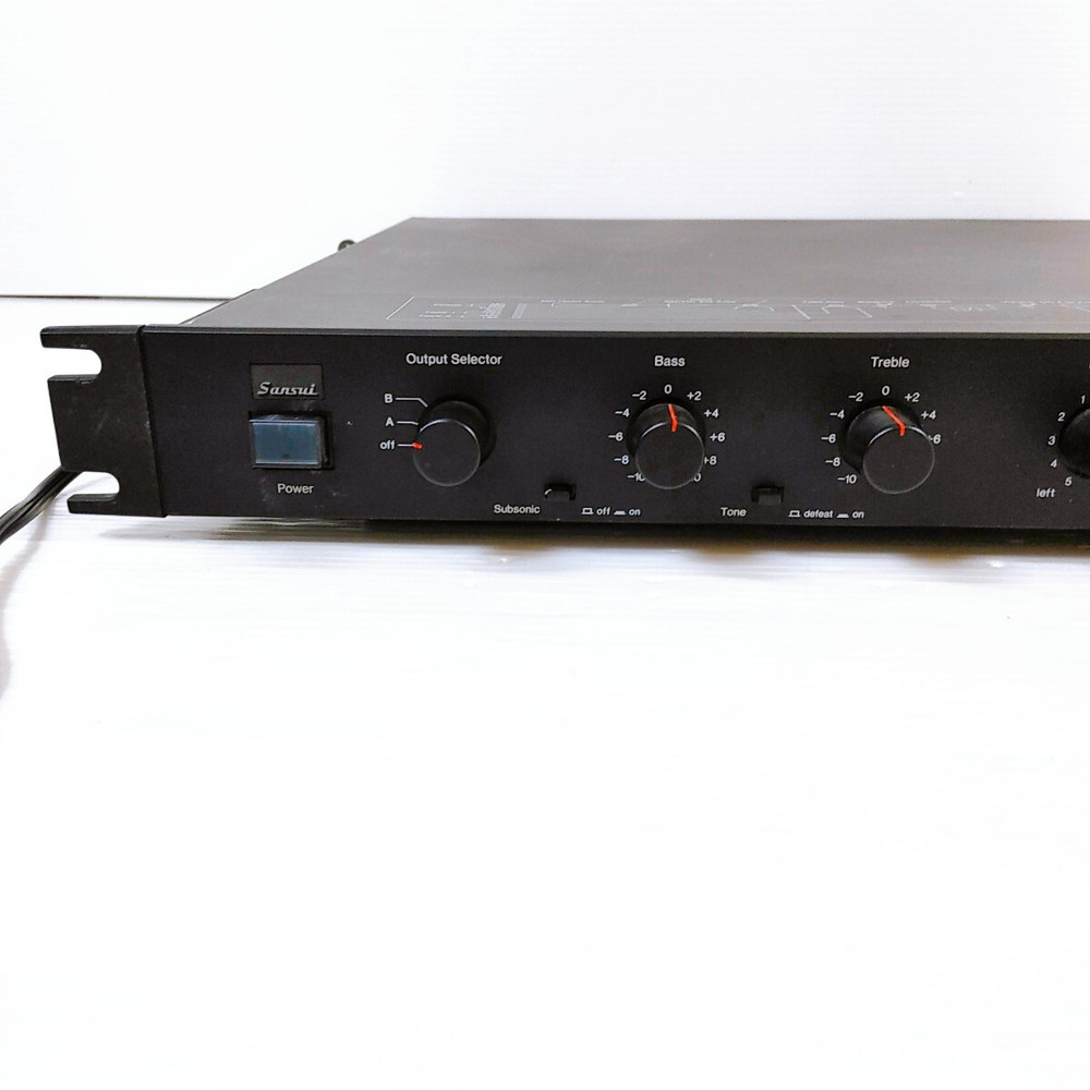 Sansui CA-F1 PREAMPLIFIER Slim DC Preamplifier Working Confirmed