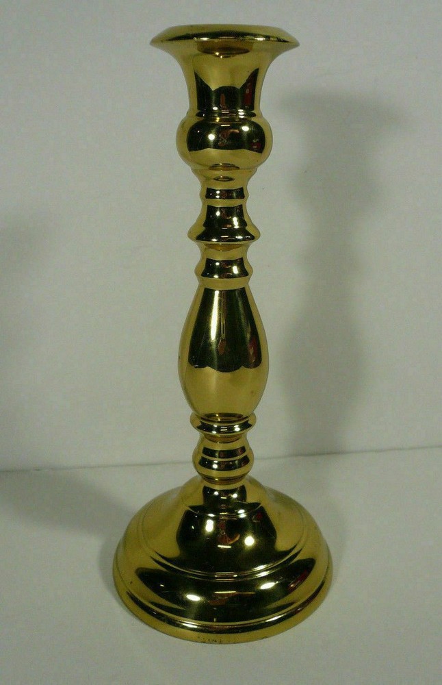 Metalcrafters 8" Solid Brass Candle Holder