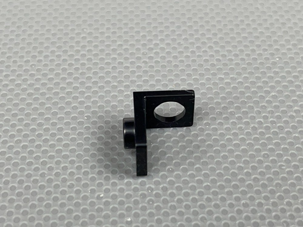 LEGO Black Minifigure Neck Bracket with Back Stud 28974 (Thick Back Wall) x1