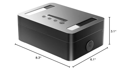 Metal Time Lock Box Phone Timed Locked Box With Timer Electronic Locking Contain