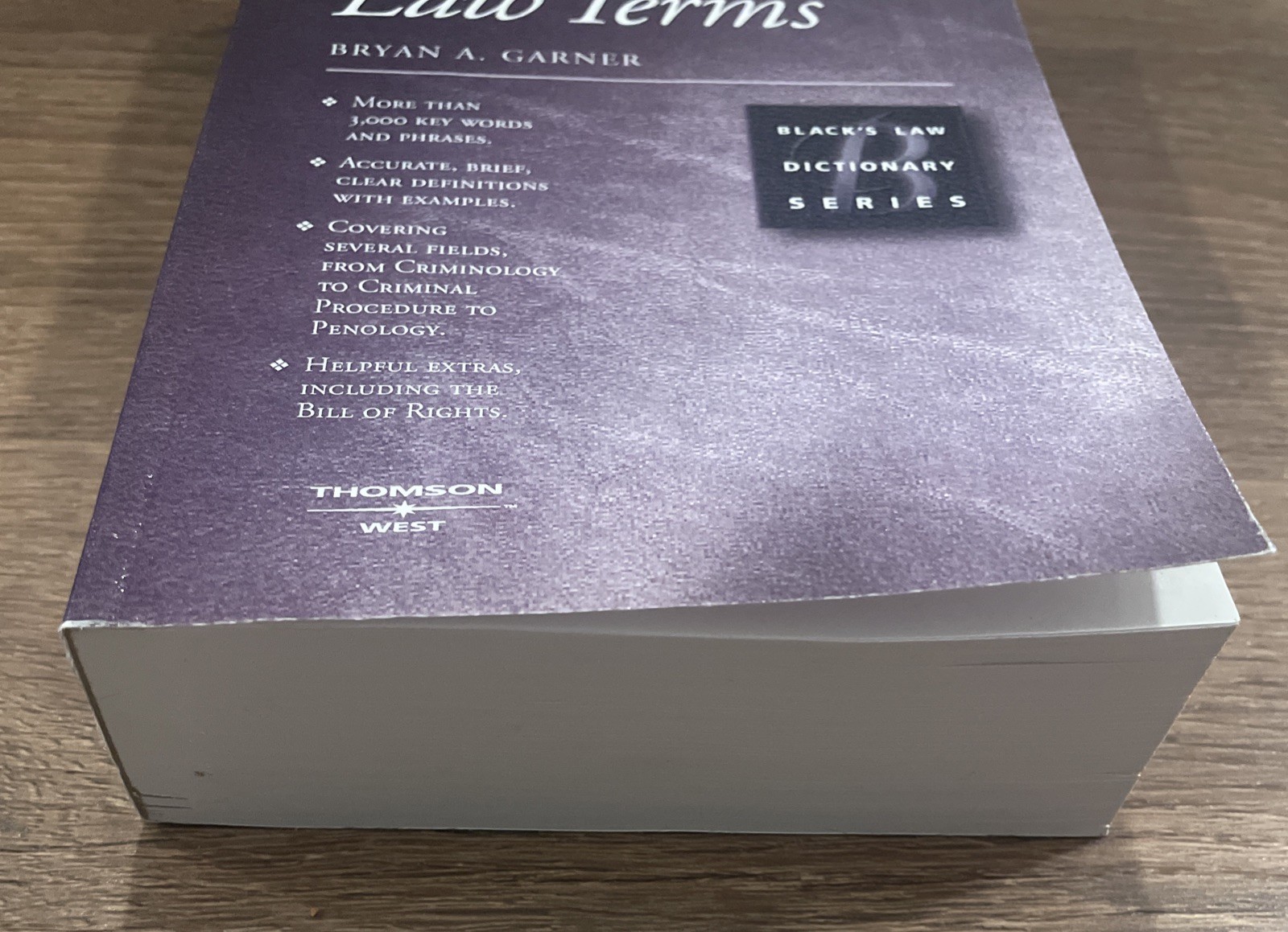 A Dictionary of Criminal Law Terms Bryan A Garner Black’s Law Dictionary Series