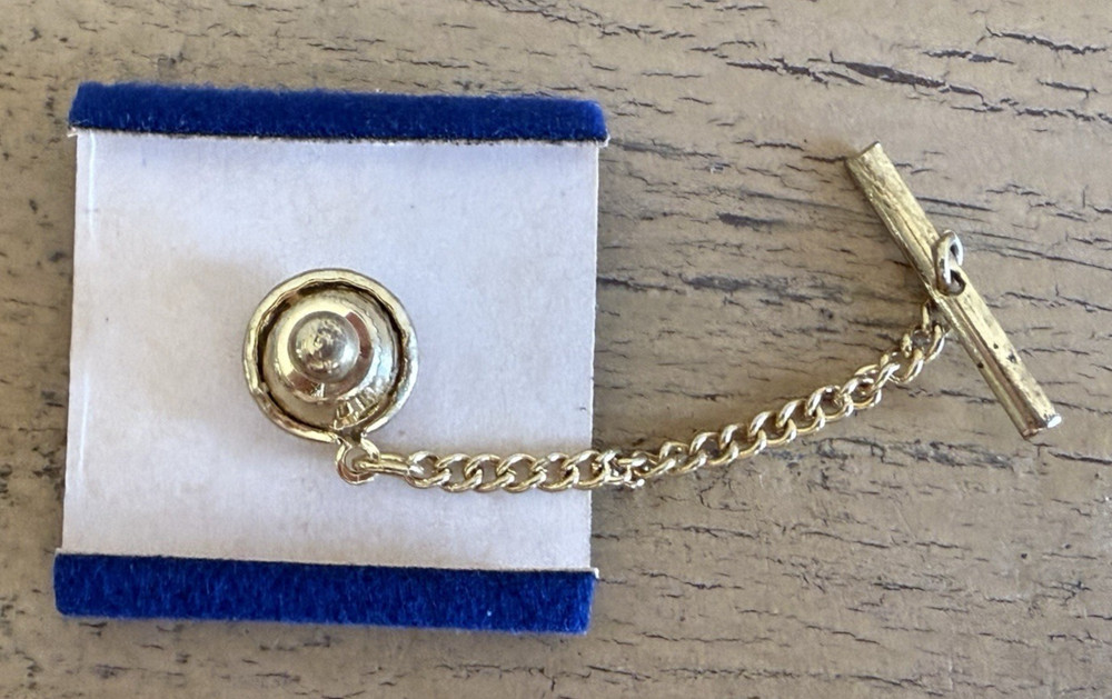 Vintage Masonic Tie Tack With Case