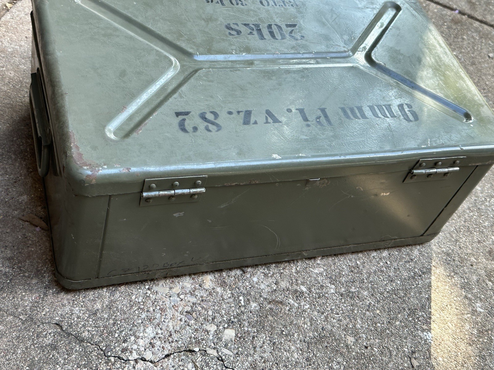 Original Czech Military VZ82 Pistol Storage Container preowned