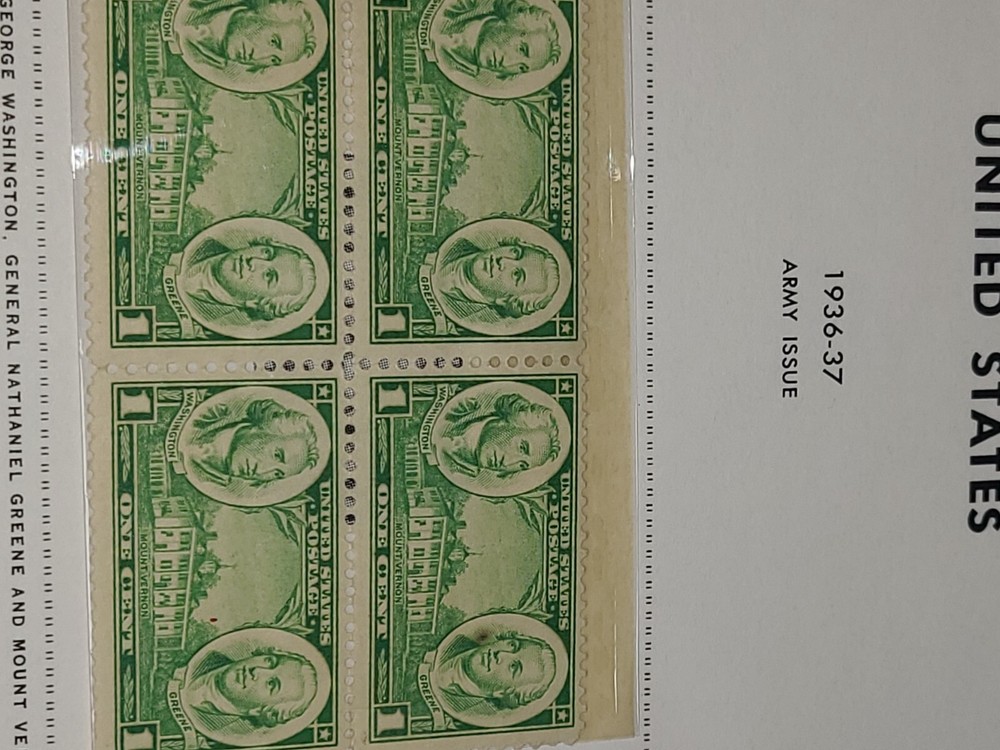 HARRIS LIBERTY BLOCK Postage Stamp Album with appx 172 block stamps