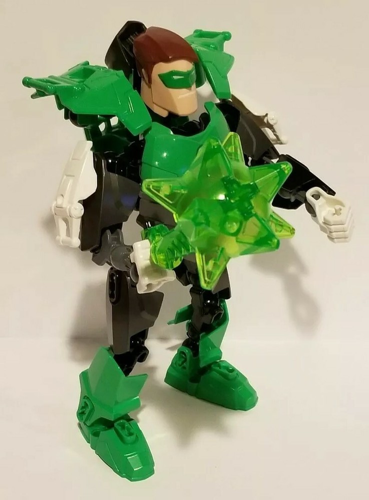 100% Complete & Retired Lego DC Comics Green Lantern (4528) with Instructions