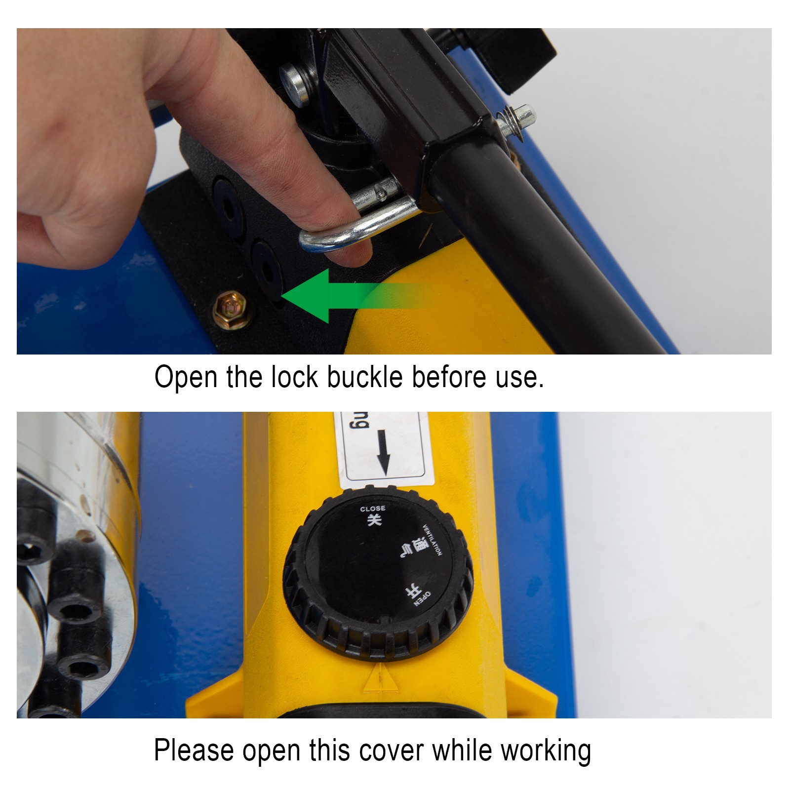 Portable Hydraulic Hose Crimper Pipe Crimping Machine 5600KN With 9 Sets Dies
