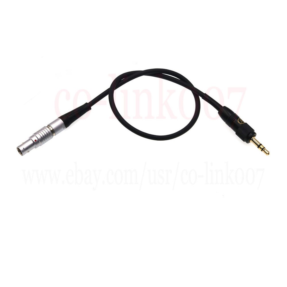 ARRI Mini Mini LF Timecode Cable 0B 5pin to 3.5 with Lock for Deity Time Code
