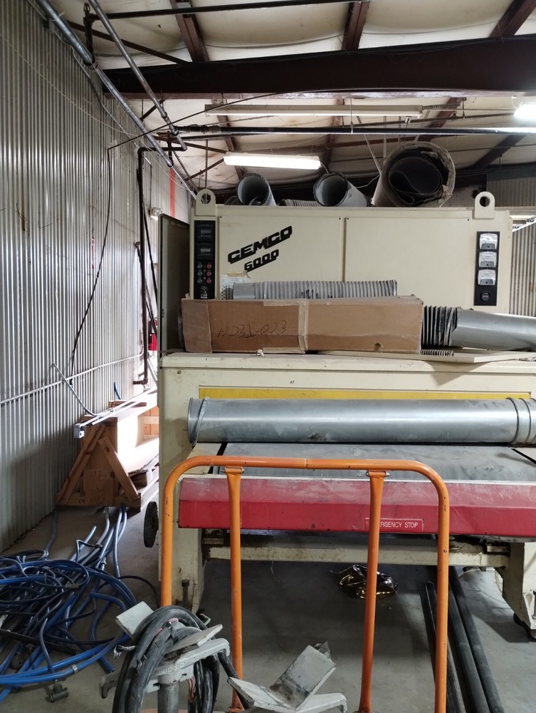 54" Cemco 6000 cu162 planner and sander
