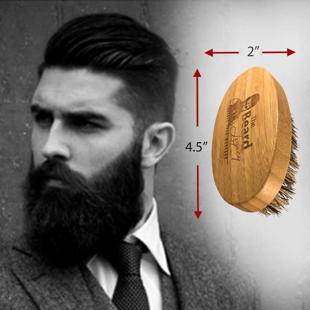 Beard Derma Roller - Beard Oil/Balm - Beard Growth - Beard Brush - Beard Comb