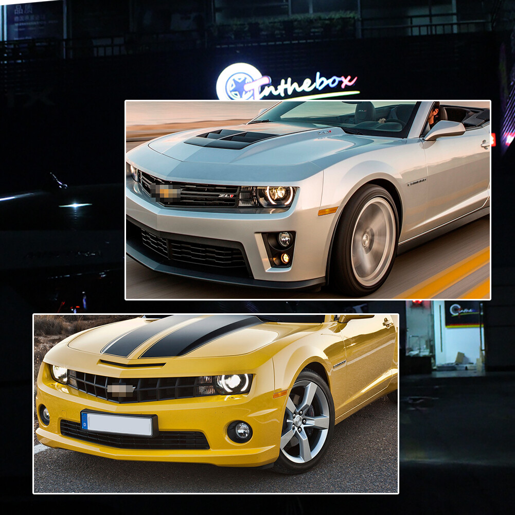 Pair Amber Lens Front Side Marker Signal Light Reflectors For 10-15 Chevy Camaro