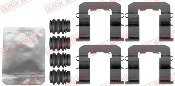 Accessory Kit, disc brake pad QUICK BRAKE 109-1893