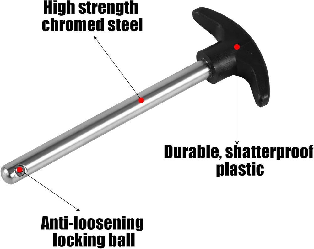 Weight Stack Pin Locking Space Universal Selector Loading Pin for Home Gym Exerc