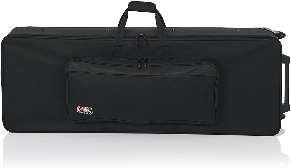 Gator Cases Lightweight 76-Note Keyboard Case with Pull Handle and Wheels