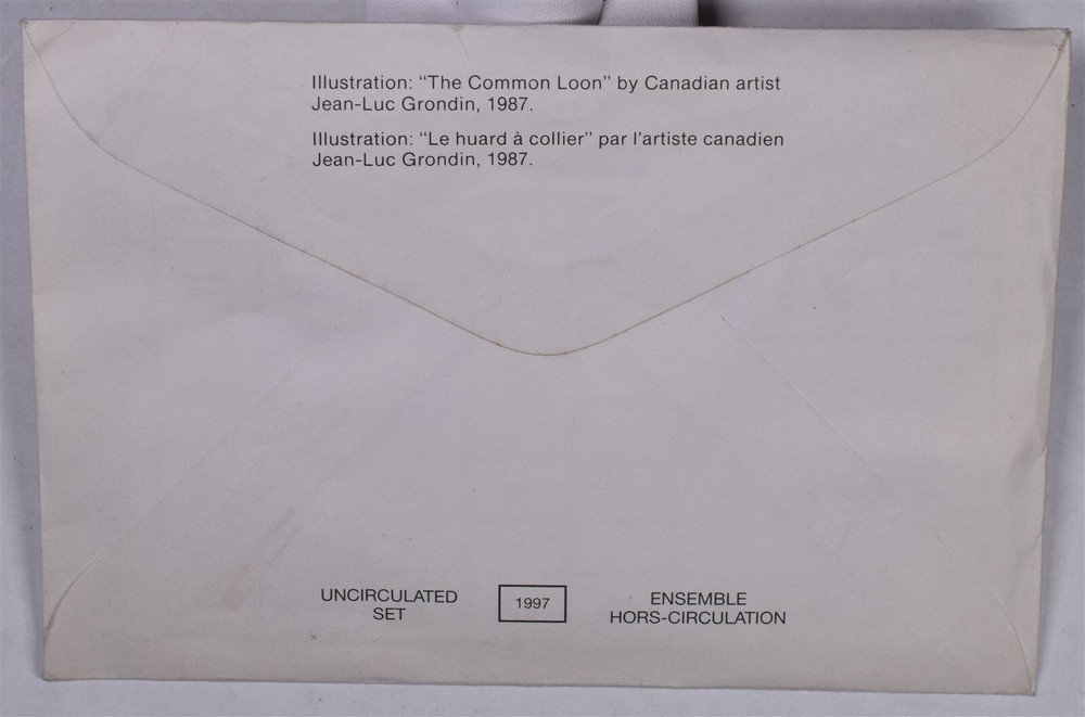 1997 Canada 7 Coin Uncirculated Mint Set With Envelope - Sealed