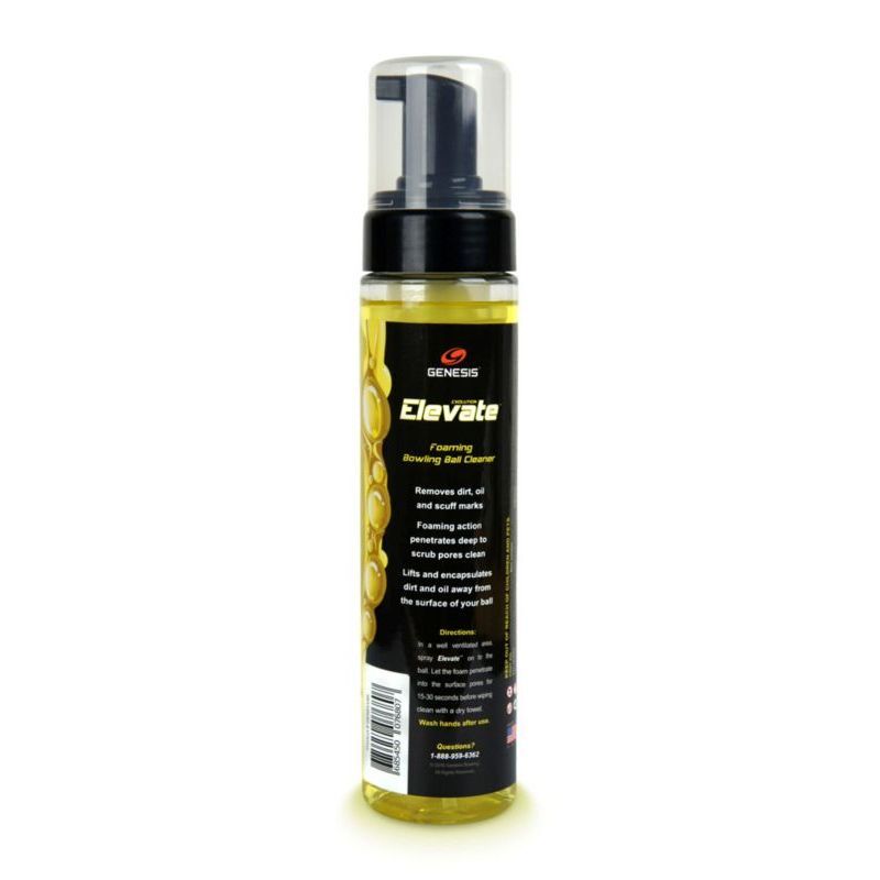 Genesis Evolution Elevate Foaming Spray Bowling Ball Cleaner 8.5 oz Bottle