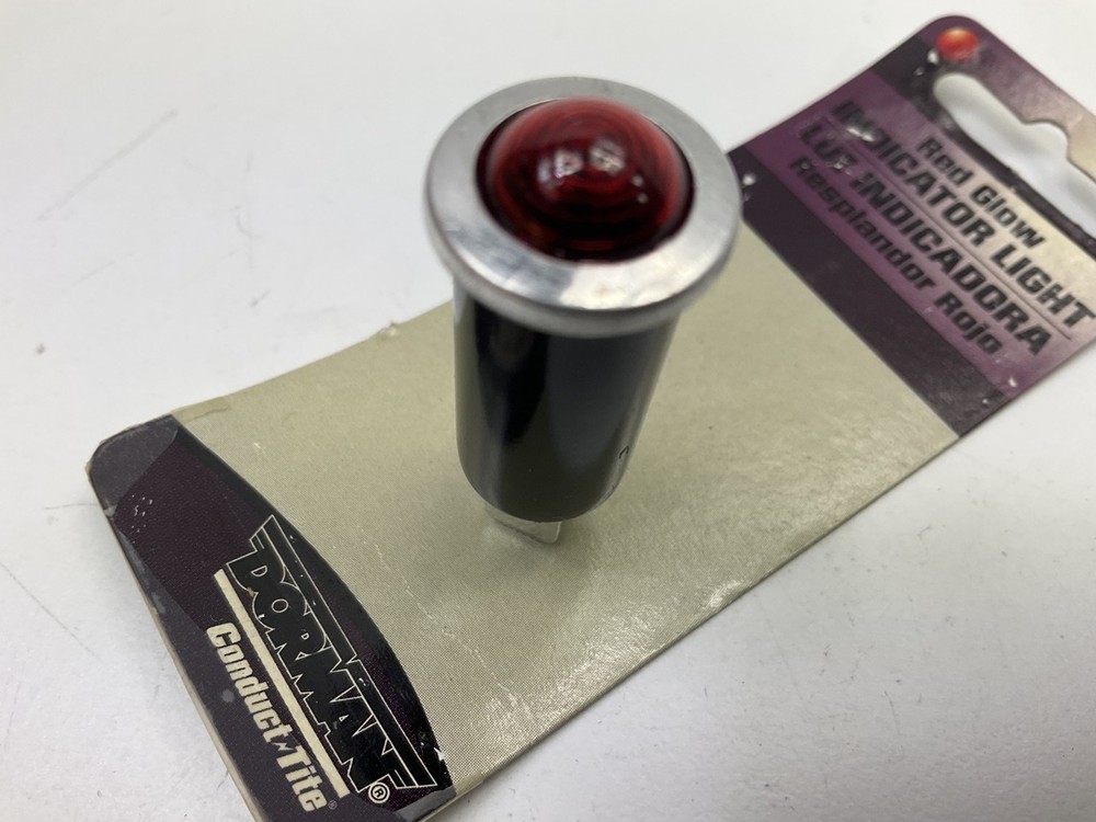 Dorman 85938  Multi Purpose Warning Indicator Light, Red, 13/16" Mounting Hole