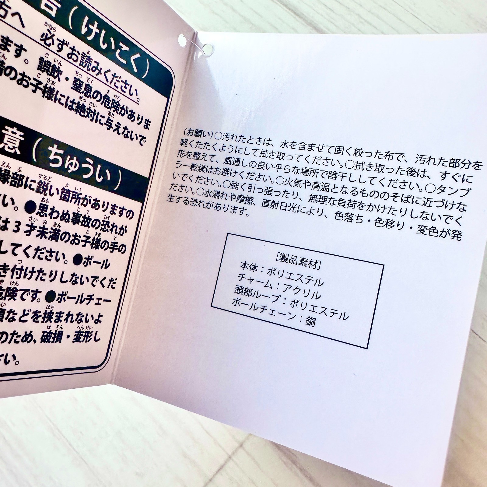 Pokemon Plush Key Chain Mimikyu Don't Attack Me Japan NEW