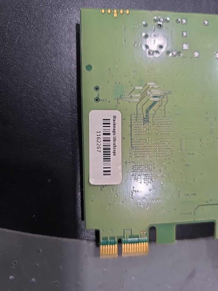 Blackmagic UltraScope BMDPCB90A PCIe Card.