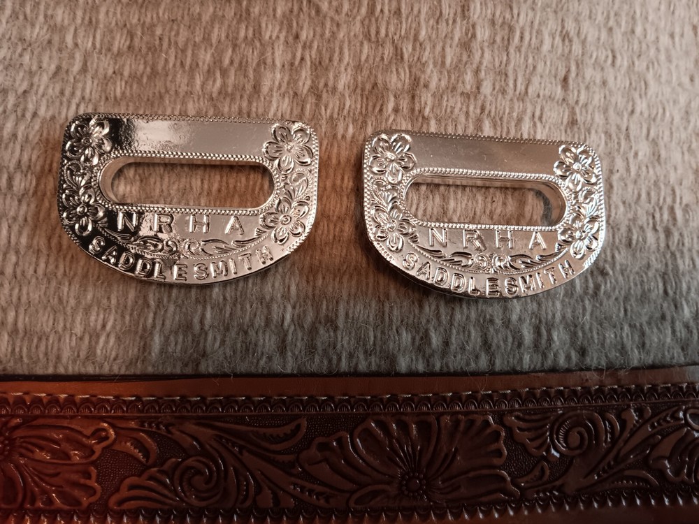 NRHA Saddlesmith Flank Plates