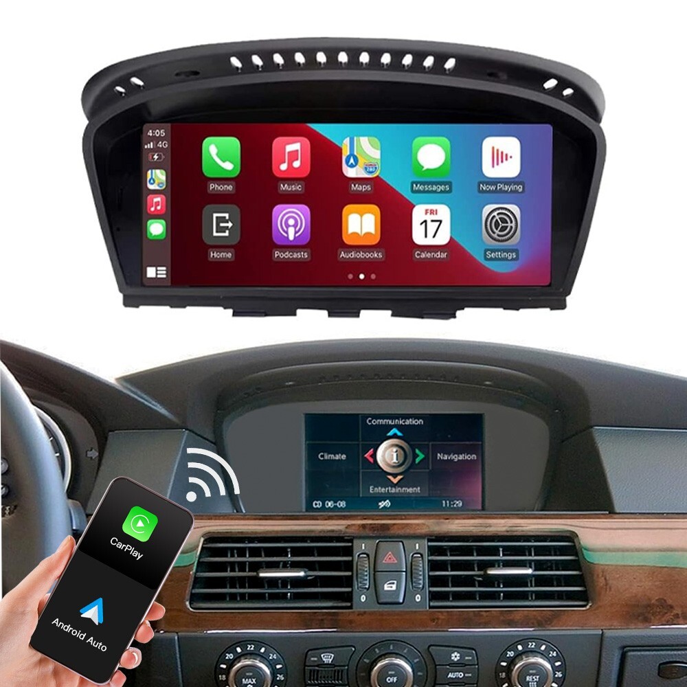 Android Auto/Wireless CarPlay For BMW 3/5er E60 E61 E62 E63 E64 E90 E91 E92 E93