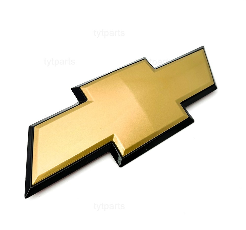 Rear Tailgate Bowtie Emblem Badge For 07-14 Silverado 1500 2500HD avalanche Gold