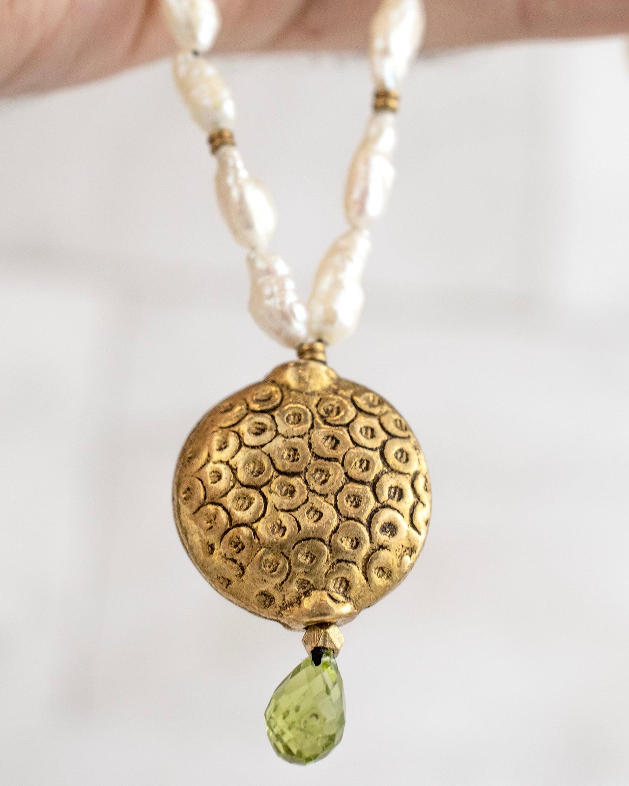 Vintage Japanese Rice Pearl Beads 4mm White Oval 16 Inch Strand