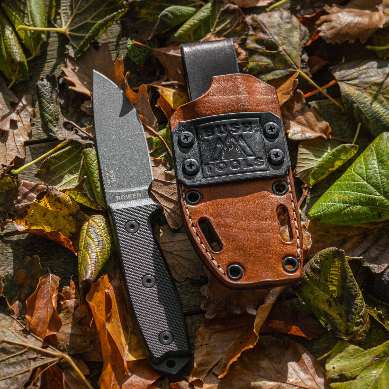 esee 3 hybrid kydex and leather sheath
