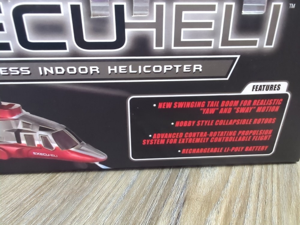 🚁🚁Execuheli Wireless Indoor Helicopter NIB🚁🚁