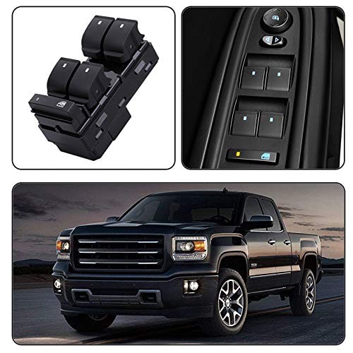 Power Main Window Switch Master Control Button Compatible with 2007-2013