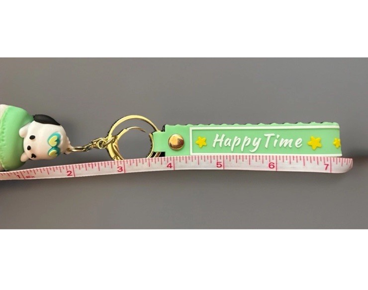 Sanrio Pochacco "Happy Time" keychain from the Snack Series