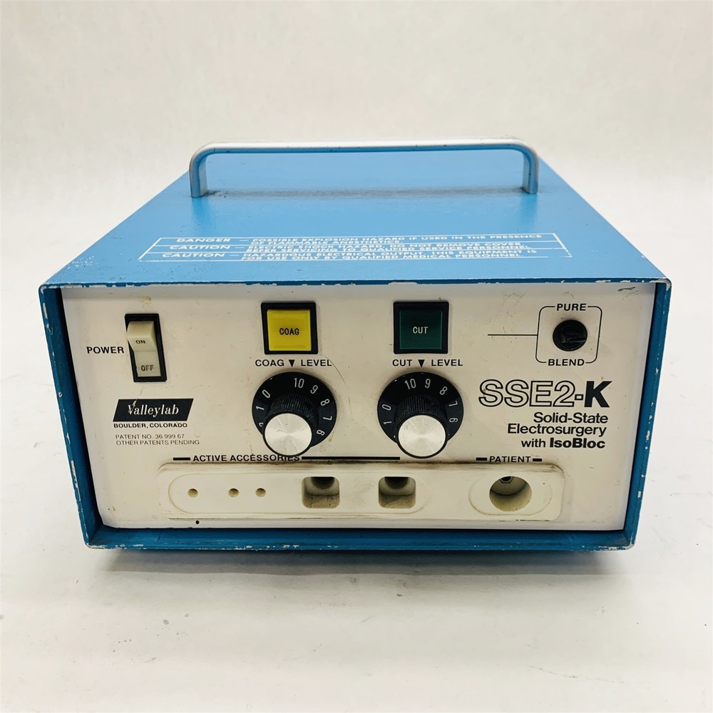 Valleylab SSE2-K Electrosurgical Unit RF Solid State Cautery Generator Parts