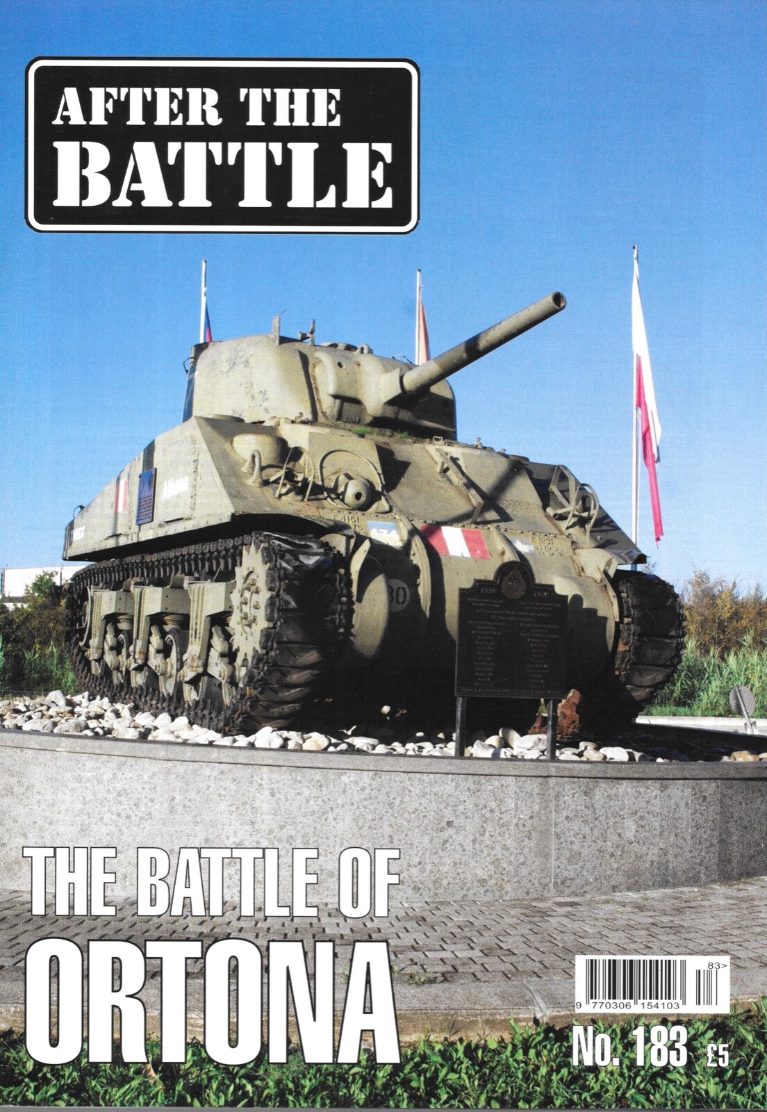 After The Battle 183 Battle Of Ortona Italy French Canadian Armored War Graves