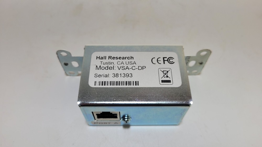 Hall Industries VSA-C-DP Composite + Audio Input Decora Plate for VSA System