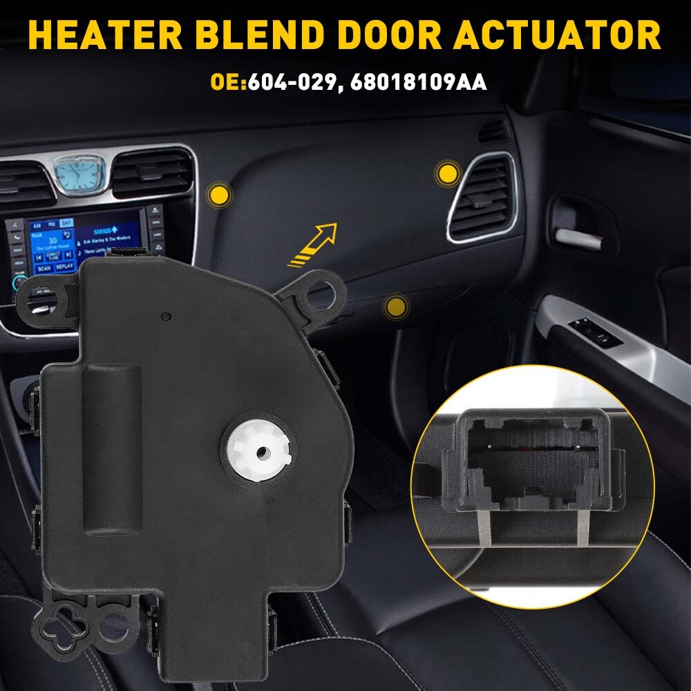For Chrysler 200 Dodge Avenger Journey Jeep HVAC Heater A/C Blend Door Actuator⭐