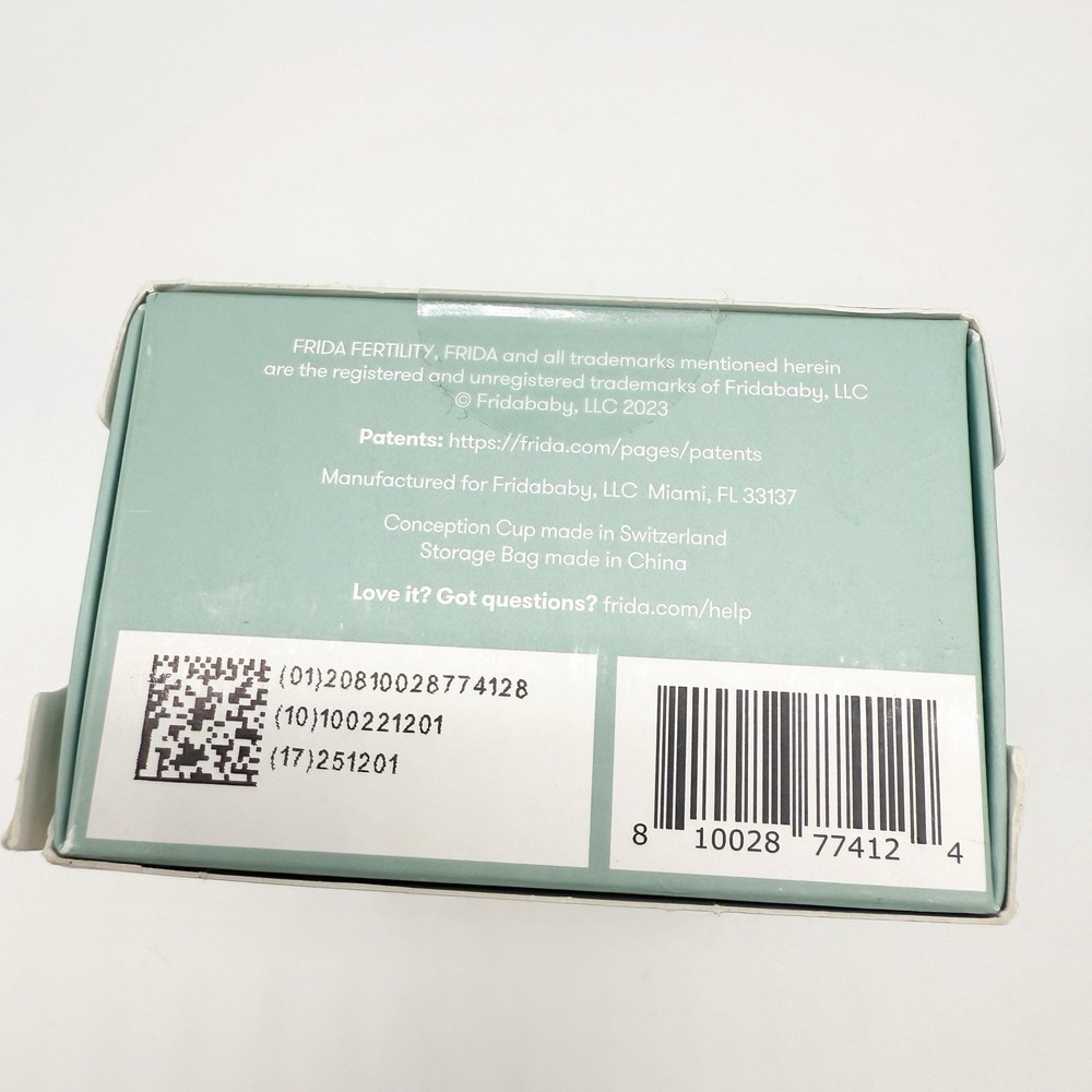 Frida Fertility Conception Aid Cup Silicone Reusable