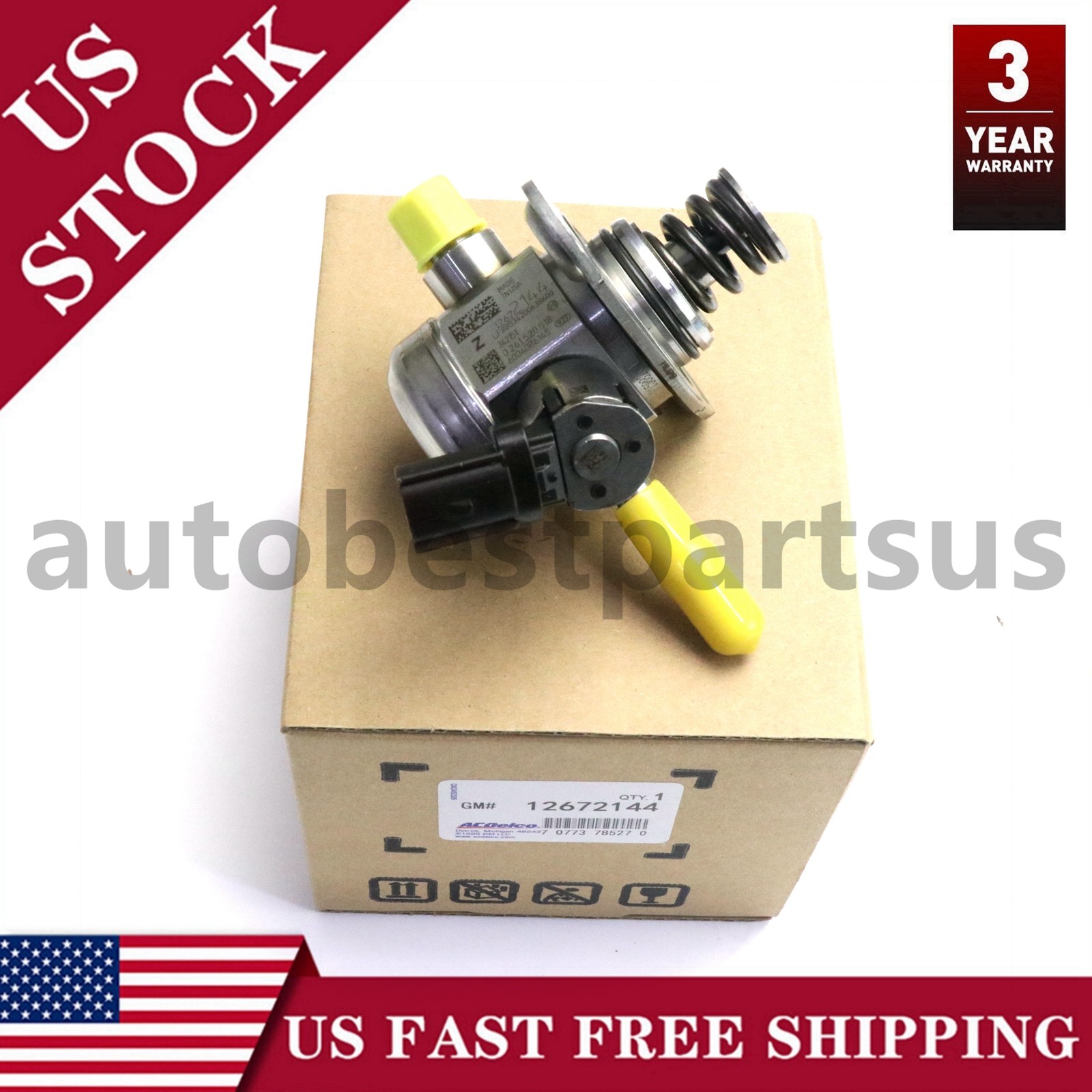 New OEM genuine GM Engine Mounted Fuel Pump 2015-2022 2.0 2.5 models 12672144
