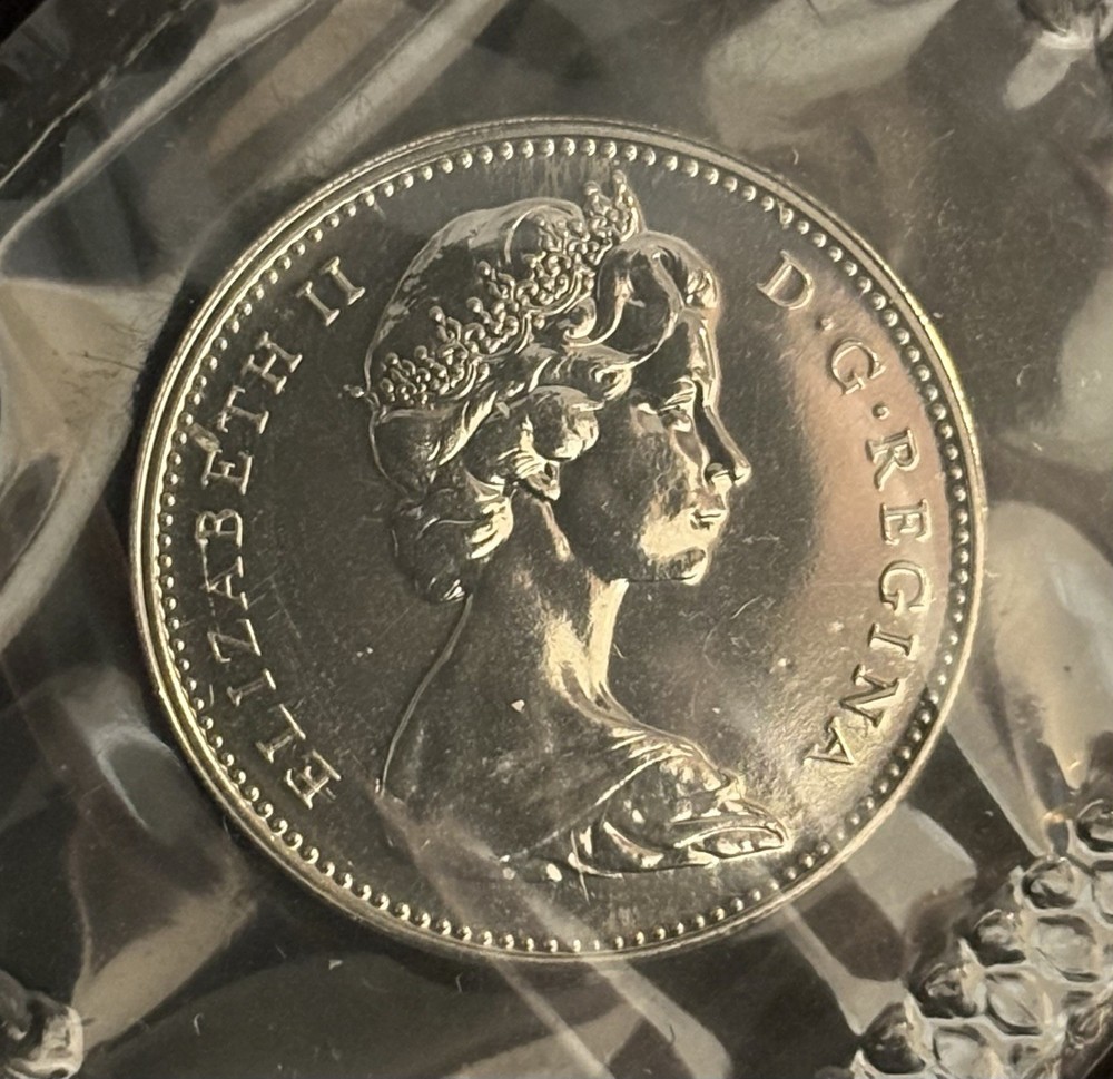 1978 Canada 5 Cent from Mint Set still in Cello