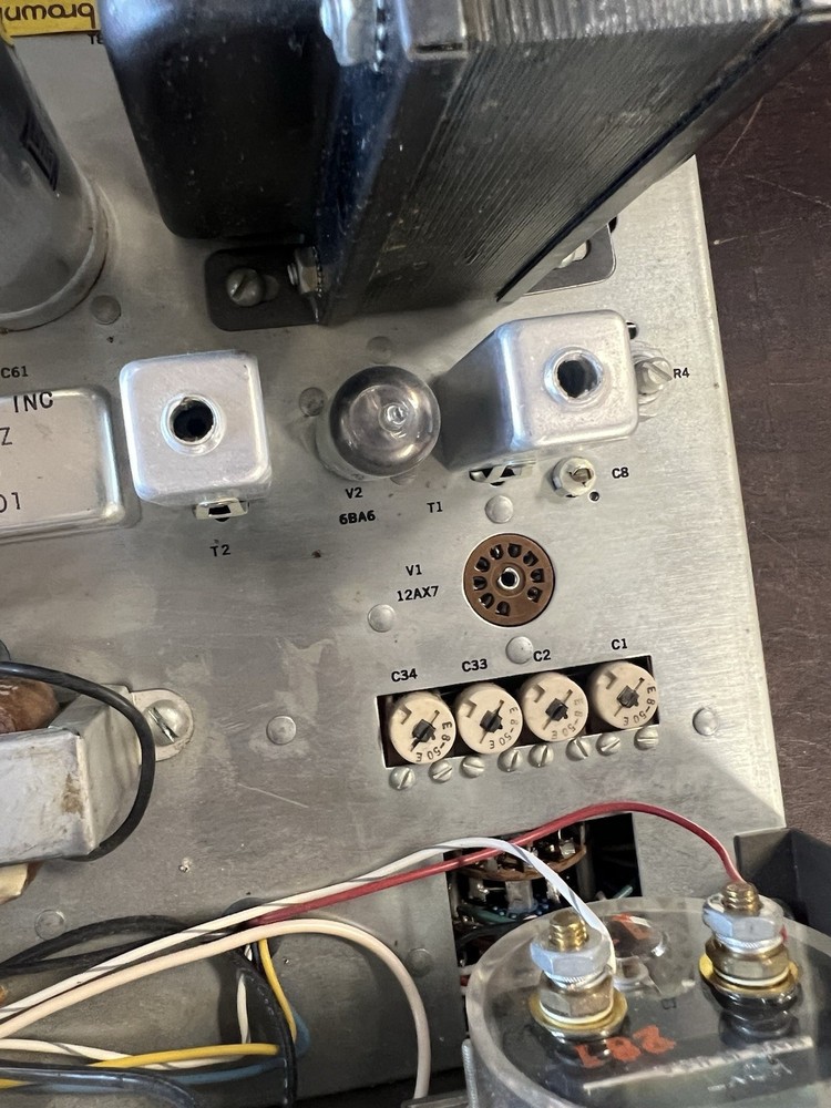 Vintage Browning Golden Eagle Mark III SSB Tube Transmitter for restore project