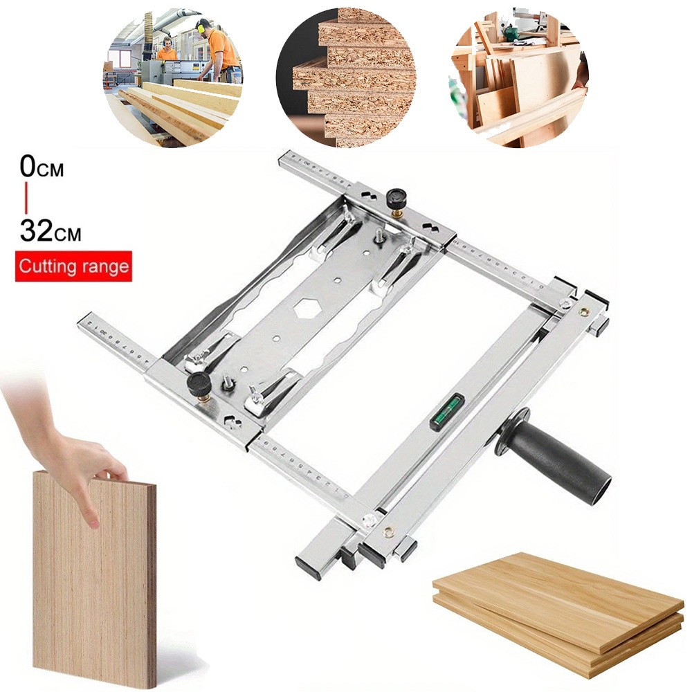 Cutting Machine Edge Guide Positioner 12.6 Inch Adjustable Circular Saw Guide US
