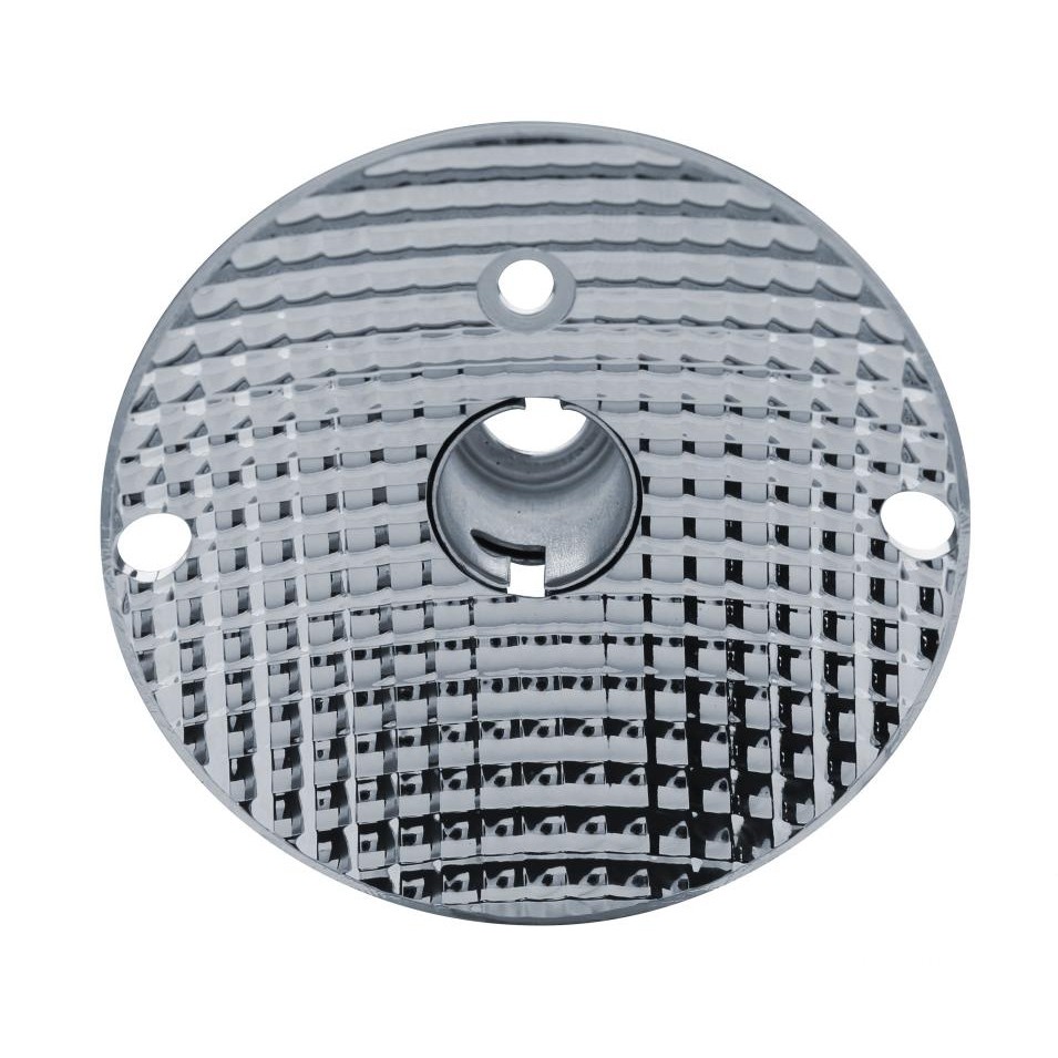 Chrome Crystal Honda Light Reflector Conversion Base - Single Contact