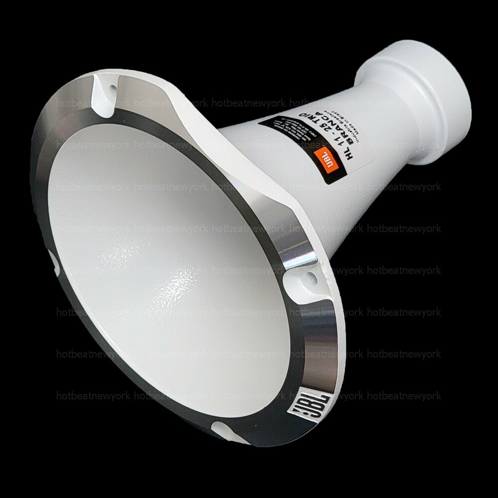 JBL HL 11-25 TRIO BRANCA 1" White Aluminum Metal Horn 45x45 Degree Dispersion