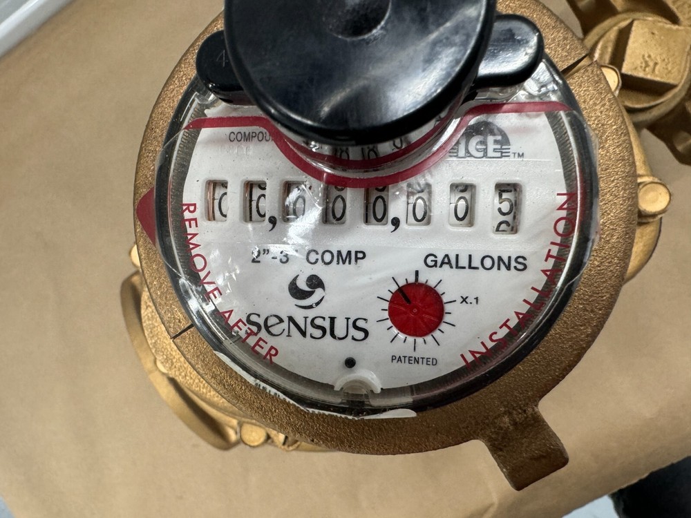 Sensus 2" SRH Compound Water Meter