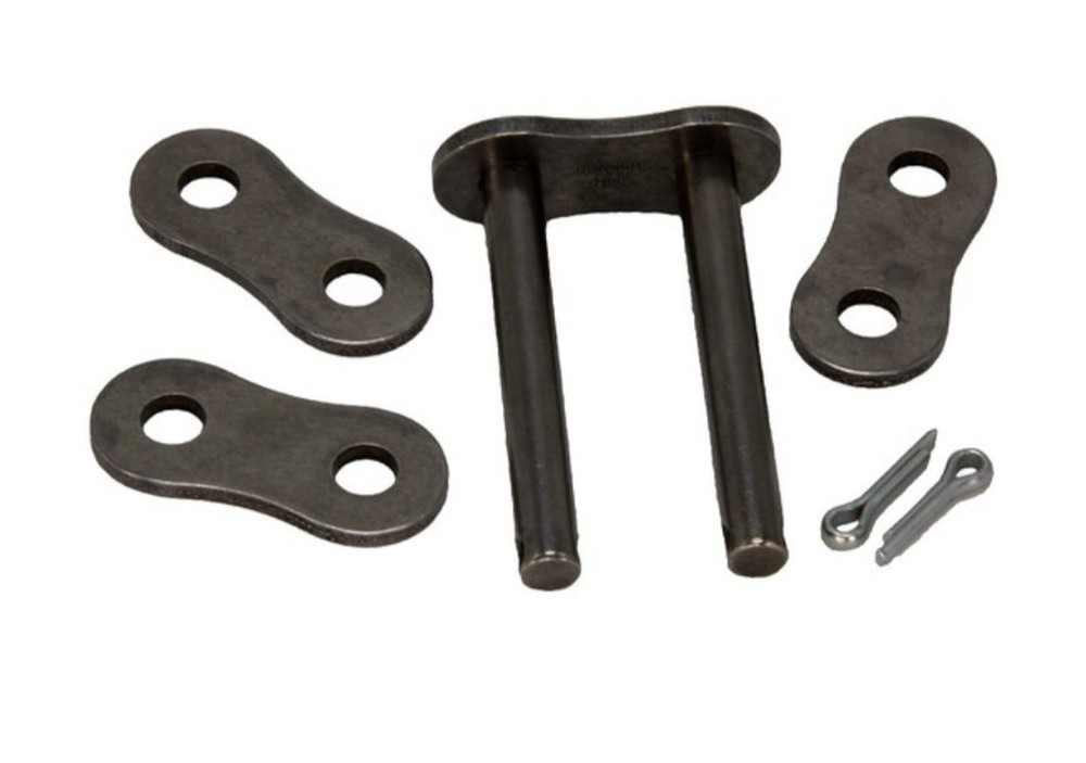 Set 2 #120-2 Connecting Master Link Roller Chain Double Strand