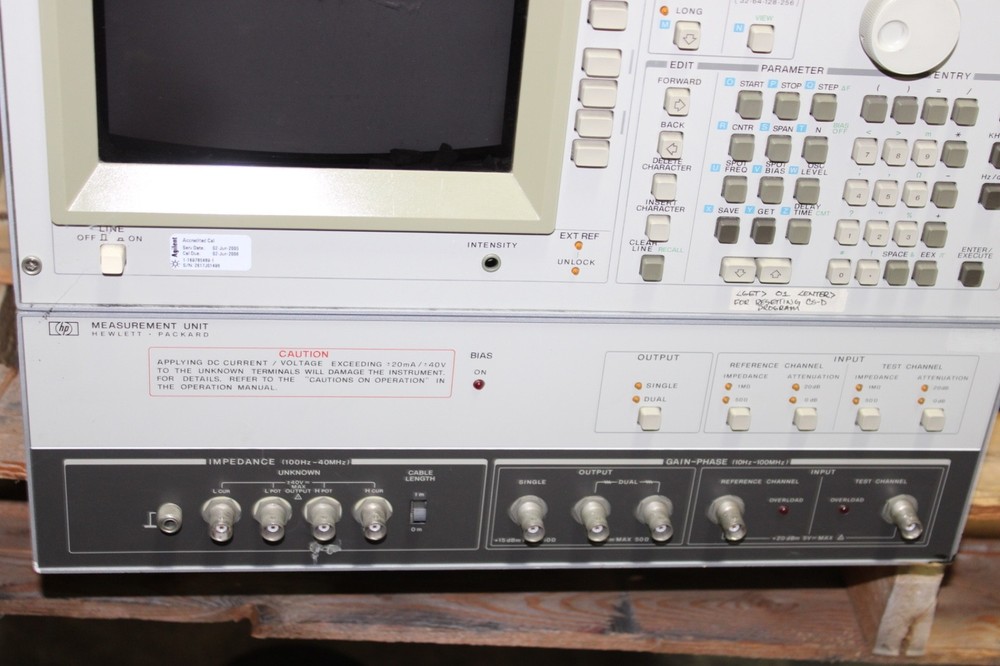 HP 4194A Impedance/Gain-Phase Analyzer: