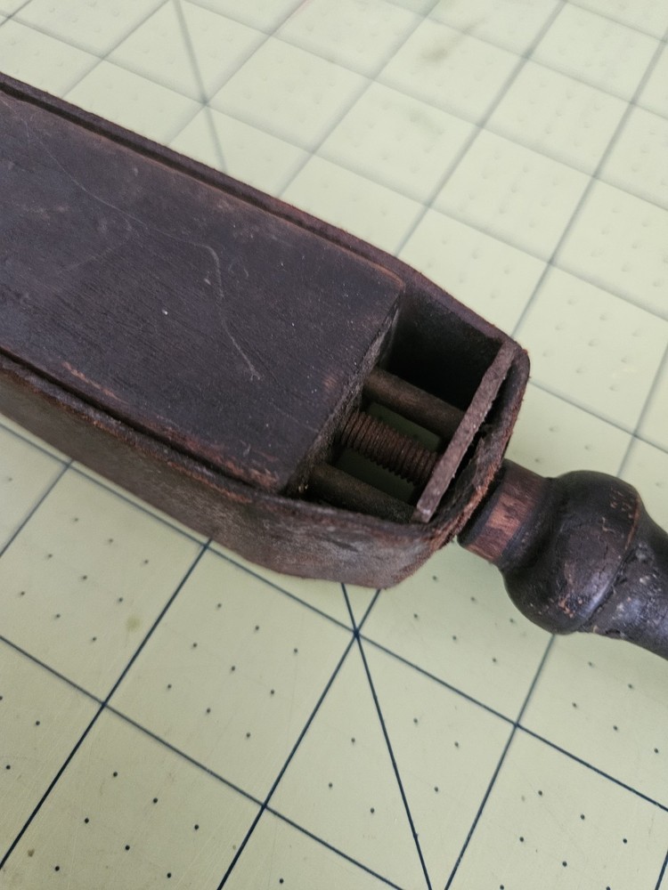 Primitive Large Double Leather Strop Barber Shaving for Straight Razor