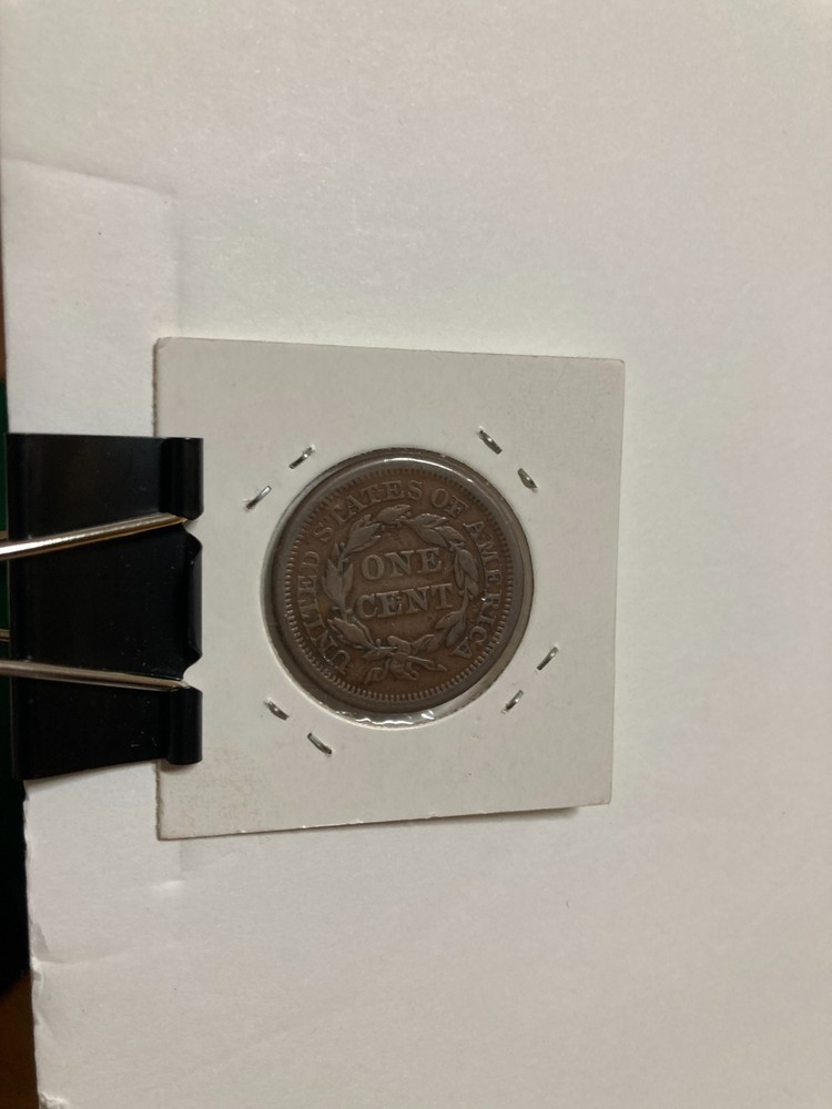 Coin USA 1850 One Cent - Copper