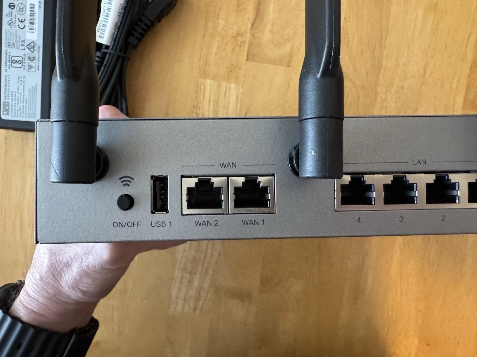 Cisco RV340W Wireless AC Dual WAN Gigabit VPN Router With Original Power Supply