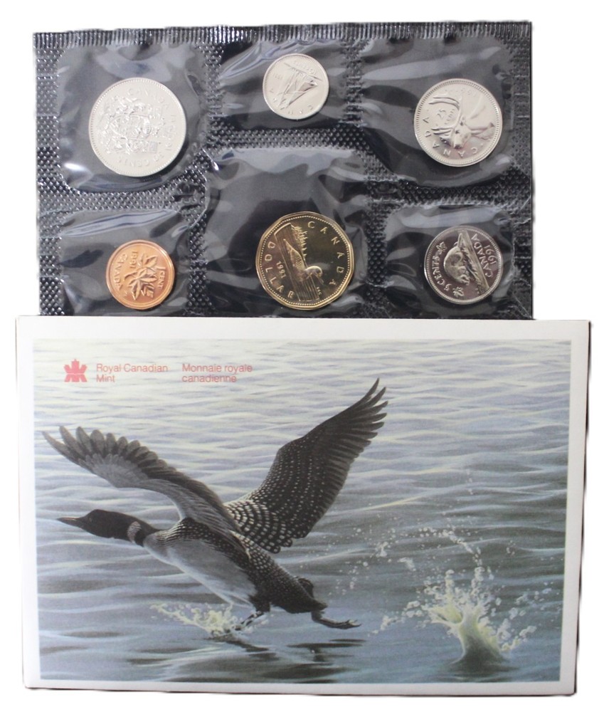1991 Canada Proof Like Set